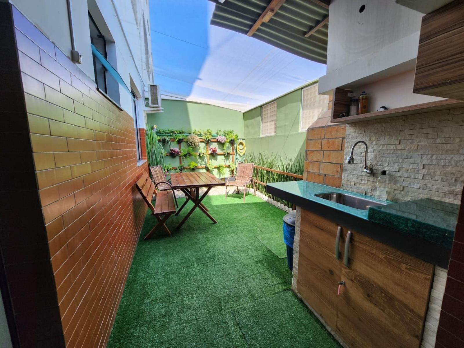Apartamento térreo com jardim gourmet Piçarras Exterior foto