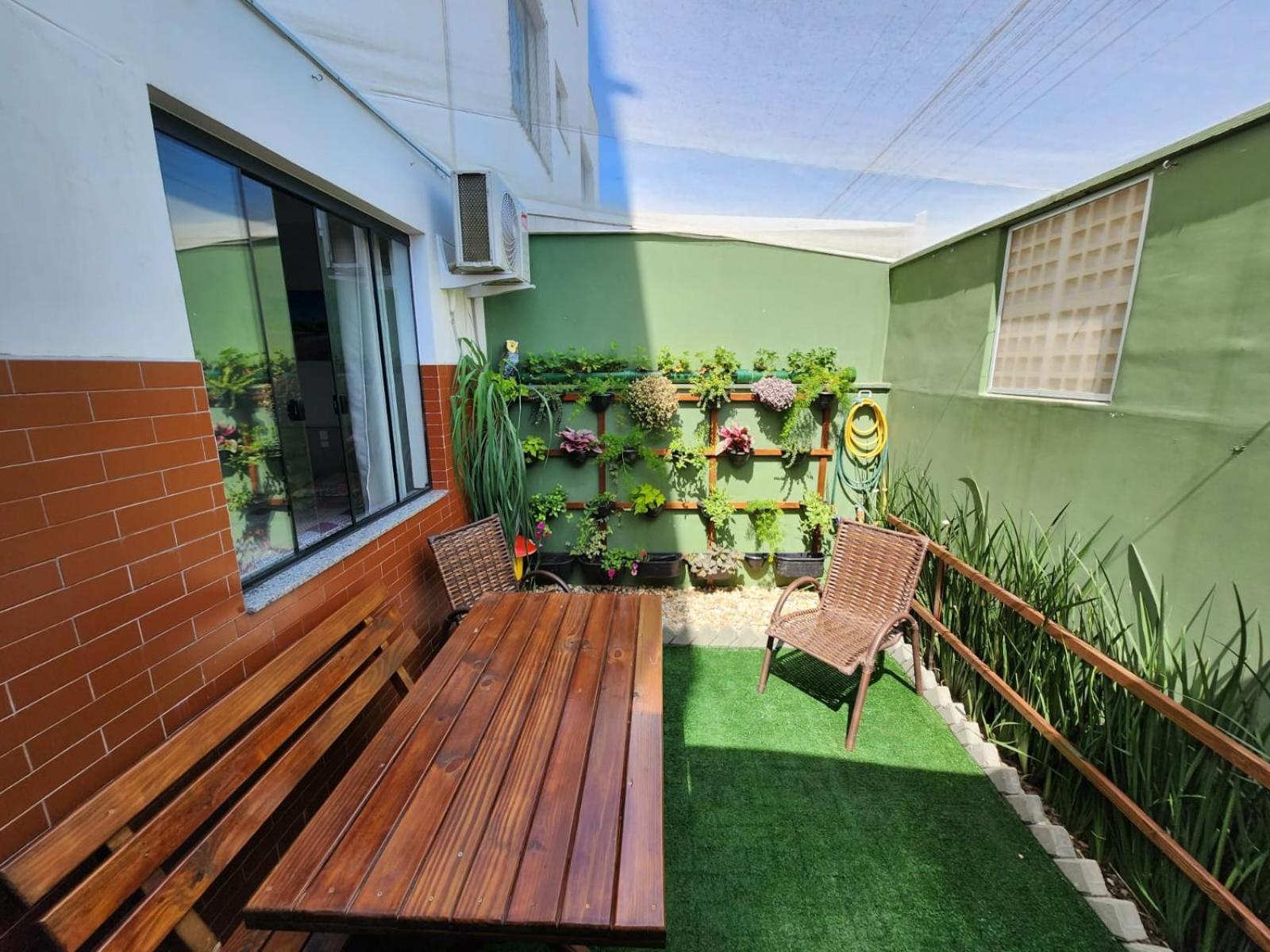 Apartamento térreo com jardim gourmet Piçarras Exterior foto